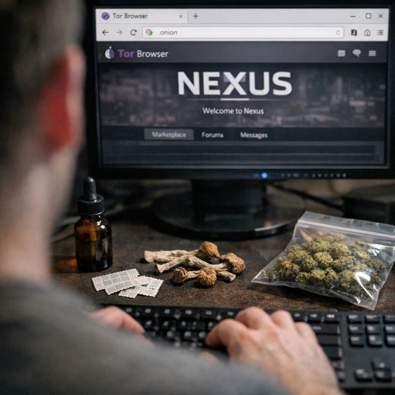 darknet drug links